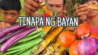 OUTDOOR COOKINGTINAPA NG BAYAN [upl. by Llennoj]