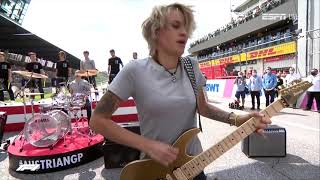 Austrian National Anthem  2021 Austrian Grand Prix [upl. by Oruam]