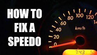 How To Fix A Misreading Speedometer [upl. by Lodie249]