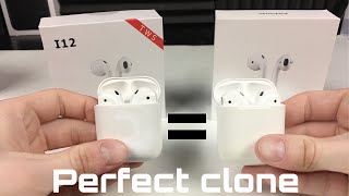 I12Tws Vs Airpods  Perfect Clone [upl. by Kimberlee754]