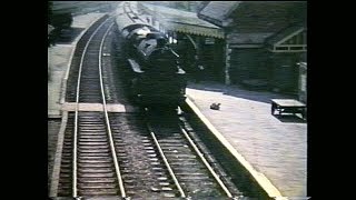 Blandford Forum Railway Station 1960s Part 2 [upl. by Ahsimet]