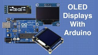 OLED Displays with Arduino  I2C amp SPI OLEDs [upl. by Rabin760]