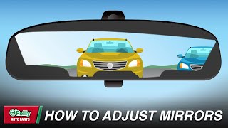 How To Properly Adjust Car Mirrors [upl. by Aitercal]