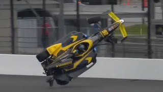 Indycar 2022 Crashes Compilation [upl. by Krock]