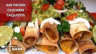 Air Fryer Chicken Taquitos Recipe [upl. by Sanders]