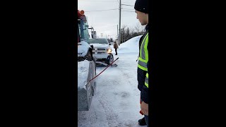 Tractor Operator Got Rear Ended [upl. by Ainesy]