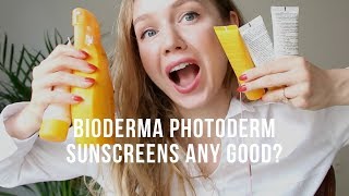 Bioderma Photoderm Sunscreens Review Sunscreen for Acne [upl. by Lomax110]