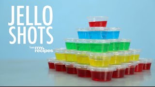 How to Make Vodka Jello Shots  MyRecipes [upl. by Ahsieit]