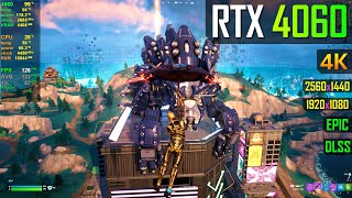 RTX 4060 8GB  Fortnite Chapter 4 [upl. by Trebleht]