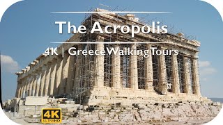 The Acropolis Of Athens Parthenon  4K Virtual Tour  Greece Walking Tours [upl. by Annehsat]