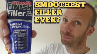 Testing Ronseal Smooth Finish Filler for hairline cracks [upl. by Derfniw673]