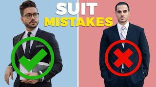 10 SUIT MISTAKES MEN MAKE And How To Fix Them  Alex Costa [upl. by Dnalyram]