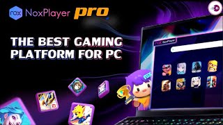 NOX Player Pro Version 64bit Best Choice For Gaming Best Android Emulator For Low End PC [upl. by Eentirb]