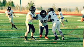 TACKLE TUESDAY  FOOTBALL DEFENSIVE LINEMAN PRACTICE [upl. by Irish]