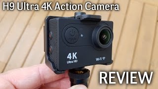 H9 Ultra 4K WiFi Action Camera REVIEW  Sample Videos included [upl. by Inalawi]