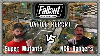 Battle for WGNR  Fallout Wasteland Warfare Battle Report [upl. by Trautman68]