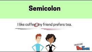 Punctuation the semicolon [upl. by Atteynad]