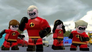 LEGO The Incredibles Part 1  The Underminer Incredibles 2 [upl. by Ettennig281]