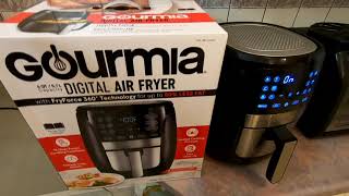 Gourmia 6 Quart Digital Air Fryer Costco 2020 NEW Model Unboxing Review GAF698 空气炸锅 [upl. by Martynne516]