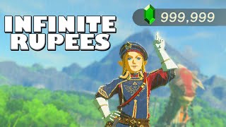 How to do the Infinite Rupee Glitch in Zelda BoTW [upl. by Grote]