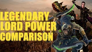 Malus Darkblade amp Snikch  Legendary Lord Power Comparison [upl. by Petrine157]