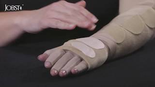 How to apply JOBST® FarrowWrap® Upper extremities Armpiece and Gauntlet [upl. by Britton]