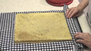 How to Roll a Roulade Cake [upl. by Ole]