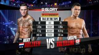 GLORY 13 Tokyo  Nieky Holzken vs Joe Valtellini Full Video [upl. by Anialem]