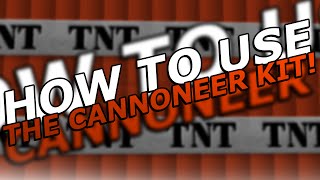 Hypixel Skywars  HOW TO USE THE CANNONEER KIT [upl. by Kirima]