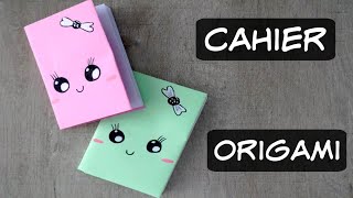 Mini Cahier en Origami [upl. by Ynatsyd868]