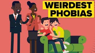 Weirdest Phobias People Suffer From [upl. by Nosretep]