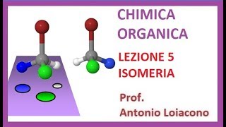 CHIMICA ORGANICA  Lezione 5  Isomeria [upl. by Jared]