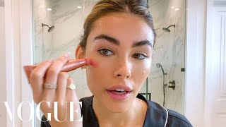 Madison Beer’s Guide to Soap Brows and Easy Blush  Beauty Secrets  Vogue [upl. by Eudocia]