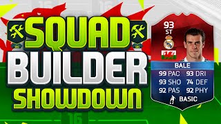 FIFA 16 SQUAD BUILDER SHOWDOWN iMOTM STRIKER GARETH BALE [upl. by Nirrej]