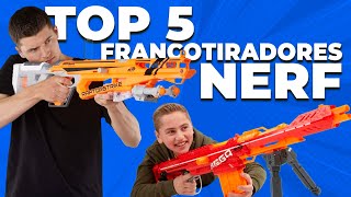 🎯 FRANCOTIRADORES NERF los 5 MEJORES  TRUCO revelado😮 [upl. by Ruthie]