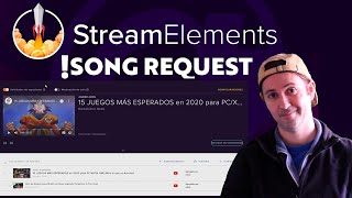 Cómo usar Song Request de StreamElements  Solicitar Música en tu Stream [upl. by Larkins]