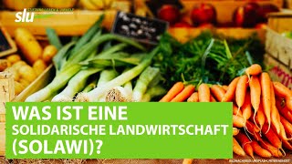 Was ist eine Solidarische Landwirtschaft Solawi [upl. by Nojel]