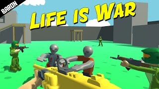 Ravenfield Meets Counter Strike and COD Zombies  Life is War [upl. by Suivatnod659]