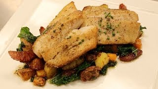 Rockfish Dish Recipe with Edwards Sausage [upl. by Mayer]