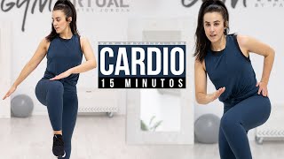 CARDIO QUEMA GRASA  15 minutos [upl. by Merceer]