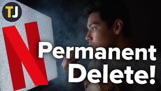 How to Permanently Delete Your Netflix Account [upl. by Asetal279]