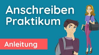 ✅ Anschreiben Schülerpraktikum mit Beispiel [upl. by Carree621]