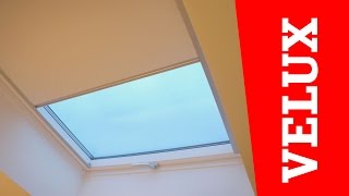 Einbau VELUX Verdunkelungsrollo [upl. by Aihsile]