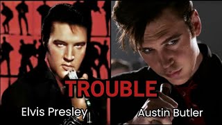 TROUBLE  Elvis PresleyAustin Butler VOCAL COMPARISON [upl. by Mcclimans]