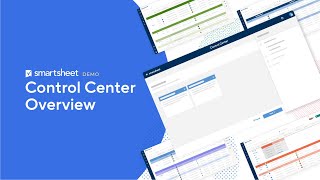 Drive consistency and visibility across projects with Smartsheet Control Center [upl. by Eeliak]