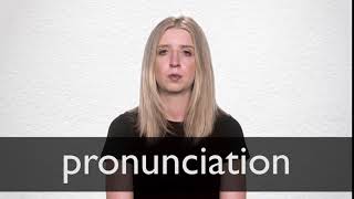 How to pronounce PRONUNCIATION in British English [upl. by Aryc]