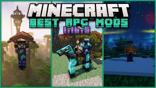 Top 40 Best Mods That Turn Minecraft 1165 into the Ultimate RPG [upl. by Yna823]