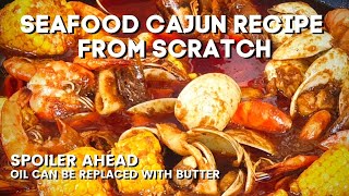 Super Delicious Seafood Cajun  Your Perfect Cajun Recipe [upl. by Aivek]