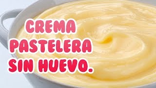 Crema PASTELERA SIN HUEVO  SUPER FACIL  Claudio Us [upl. by Fenwick192]