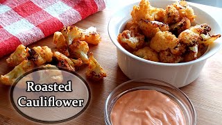 Air Fryer Roasted Cauliflower  Keto Friendly [upl. by Trenton]